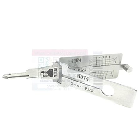 Original Lishi ORIGINAL LISHI: Pick and decode Honda HD74 OLS-HD74-AG